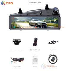 🔥 Camera gương 4G M10-4G | Lens sau 1080P F1.6 | 8MP