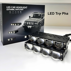 ĐÈN LED PHA TRỢ SÁNG LP-02 – 2/3/4 THẤU KÍNH – CÔNG SUẤT CAO – ÁNH SÁNG RỘNG & XA