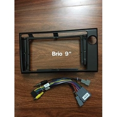 Mặt dưỡng Honda Brio 2018-2024  lắp màn android 9 inch