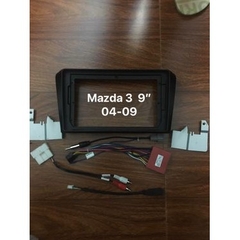 Mặt dưỡng Mazda 3 2004-2009 (9 inch) lắp màn hình dvd android 9 inch