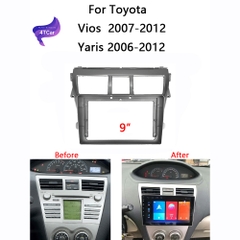 Mặt Dưỡng Toyota Vios 2008-2013 (9 Inch)