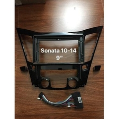 Mặt dưỡng sonata 2011-2014 lắp màn hình android 9 inch