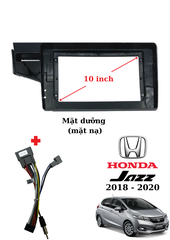Mặt dưỡng Honda Jazz 2014-2023 (10 inch) lắp màn hình android 10 inch