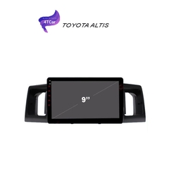 Mặt Dưỡng Lắp Đặt DVD Android 9 Inch với Jack Nguồn Zin cho Toyota Altis 2003-2007