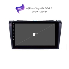 Mặt dưỡng Mazda 3 2004-2009 (9 inch) lắp màn hình dvd android 9 inch