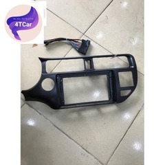 Mặt Dưỡng Ô Tô Kia Rio 2015-2017 9 Inch Kèm Jack Nguồn