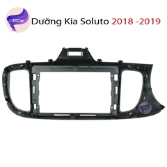 Mặt dưỡng Kia Soluto 2018-2023 lắp màn hình dvd android 9 inch