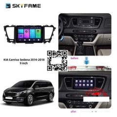 Mặt dưỡng Huyndai Kia 2014 -2023  (9 inch) có CANBUS lắp màn dvd android