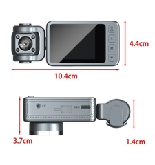 Camera Hành Trình M3 chất lượng hình ảnh  4K 3 Mắt Trước Trong Sau Wifi App