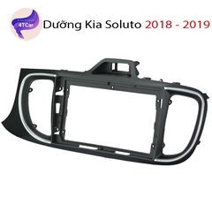 Mặt dưỡng Kia Soluto 2018-2023 lắp màn hình dvd android 9 inch