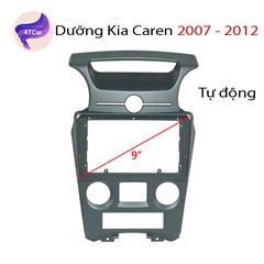 Mặt dưỡng Kia Carens 2007-2011 điều hòa tự động  (9 inch)