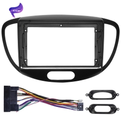 Mặt Dưỡng DVD Android Theo Xe Hyundai Grand i10 2007-2013 Kèm Jack Nguồn Lắp Màn Android 9 Inch