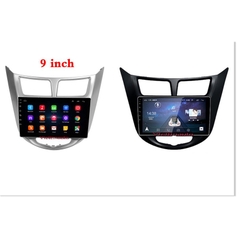Mặt dưỡng Hyundai Accent, Verna  2012-2016 (9 inch) lắp màn hình android ô tô