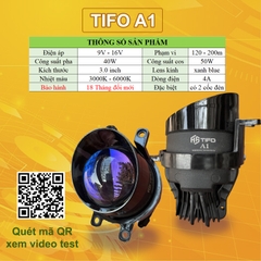 Bi gầm LED TIFO A1 Chính Hãng 2 Chế Độ Màu
