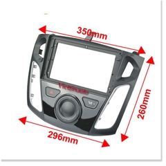 Mặt dưỡng Ford Focus 2012-2018 ít nút  (9 inch)