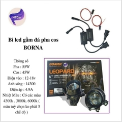 Bi LED Gầm Đá Pha Cos BORNA 6000K (Kích Thước 3 Inch) - hàng thanh lý bảo hành đổi mới 6 tháng