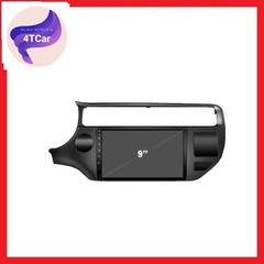Mặt Dưỡng Ô Tô Kia Rio 2015-2017 9 Inch Kèm Jack Nguồn
