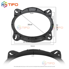 Đệm/Khung chuyển loa cửa trước Toyota 6×9 KUERL LBD-301