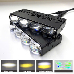ĐÈN LED PHA TRỢ SÁNG LP-02 – 2/3/4 THẤU KÍNH – CÔNG SUẤT CAO – ÁNH SÁNG RỘNG & XA