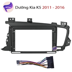 Mặt dưỡng ô tô Kia K5, kia optima  2011-2015 kích thước 9 inch