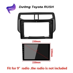 Mặt dưỡng Toyota Rush 2018-2024 (9 inch)