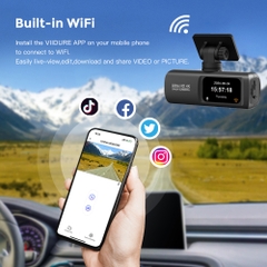 Camera Hành Trình V22 4K Ống Kính Kép: Giải Pháp Ghi Hình Toàn Diện, Bảo Vệ Xế Yêu Tối Đa