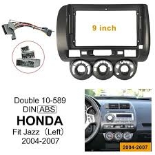 Mặt dưỡng Honda Jazz 2004-2007 điều hòa cơ lắp màn android 9 inch