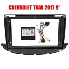 Mặt dưỡng màn hình Chevrolet Trax lắp màn hình dvd android 9 inch