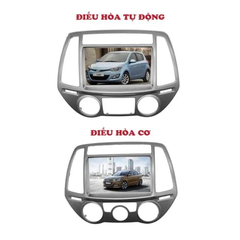 Mặt dưỡng Huyndai i20 2011-2014 điều hòa cơ  (9 inch)