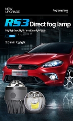 Đèn Sương Mù RS3-3.0 Inch – Công Nghệ Laser LED Kép Cao Cấp