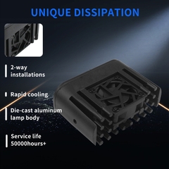 Đèn Pha LED 3 Mắt HYML U22 120W – Đèn Trợ Sáng Vàng Trắng 2 Chế Độ Cao Cấp Cho Ô Tô &amp; Mô Tô