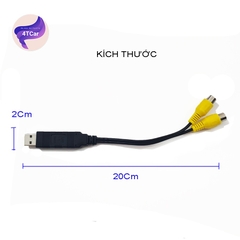 Usb xuất Video out, xuất hình ảnh cho màn hình Android ra màn trần ,màn gối ,màn taplo xe ô tô - xuất videomàn hình ô tô