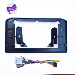 Dưỡng Misubishi Xpander 2022-2023   10 inch kèm jack nguồn zin( lắp màn android)