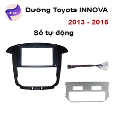 Dưỡng Toyota innova 2013 - 2015 số tự động màn hình android 9 inch