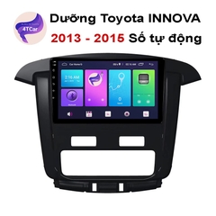 Dưỡng Toyota innova 2013 - 2015 số tự động màn hình android 9 inch