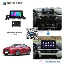 Mặt dưỡng màn hình android MAZDA 6 (MAZDA6) 2005 2006 2007 2008 2009 2010 2011 2012 2013 2014 2015 2016 2017 2018 2019