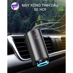 Máy Xông Tinh Dầu Trực Tiếp (Không Dùng Nước) Cho Ô tô, Xe Hơi kẹp khe cửa gió điều hòa 💥Sạc Pin💥