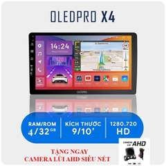 Màn Hình DVD Android Ô Tô Oledpro X4S Kèm Camera 360