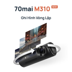 Camera hành trình 70mai M310 ghi hình 2K QHD sắc nét, giám sát đỗ xe 24H, điều khiển bằng giọng nói