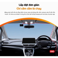 70mai OBD-II Hardwire Kit kích hoạt chế độ trông xe 24h an toàn cho camera hành trình 70mai