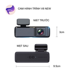 Camera hành trình V8 ,xem qua điện thoại ,kết nối màn android chất lượng 1080
