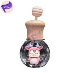 Lọ đựng nước hoa kẹp cửa gió điều hòa dễ thương trên xe Ô tô ( lọ rỗng )