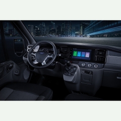 Mặt dưỡng Ford Transit 2021 - 2024lắp màn android 9 inch