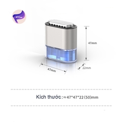 Nước hoa ô tô kẹp cửa gió, Thơm nhẹ bền lâu, Khử mùi xe hơi