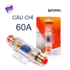 Cầu chì 60A chính hãng KUERL - chuyên dụng đấu sub ô tô , loa đài ô tô