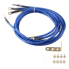 [HKS Grounding Wire Kit] - Dây Nối Đất Ô Tô Cao Cấp, Ổn Định Dòng Điện, Tăng Hiệu Suất Động Cơ