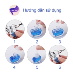 Quạt nước hoa cài Cửa Gió Điều Hoà Oto bánh lái tàu