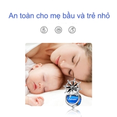 Quạt nước hoa cài Cửa Gió Điều Hoà Oto bánh lái tàu