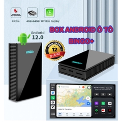 Android Box BINGO+ Cho Màn Zin Ô TÔ Hệ Điều Hành Android 10 ( Tặng S2 , premium 1 năm )
