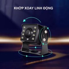 Camera lùi xe tải 2 chế độ AHD/CCD dùng được cho cả màn android và màn thường